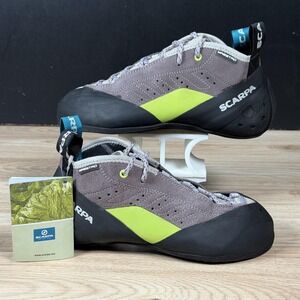 Scarpa Maestro Mid Eco Climbing Shoes Mens 7 39.5 EU Gray Black Vibram XS Edge